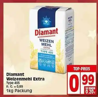 Elli Markt Diamant weizenmehl extra Angebot