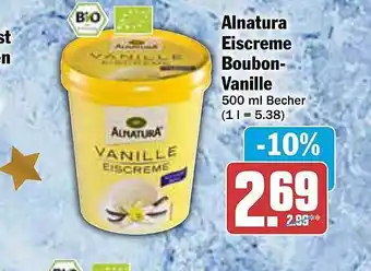 AEZ Alnatura eiscreme bourbon-vanille Angebot