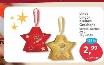 Budni Lindt lindor kleines geschenk Angebot