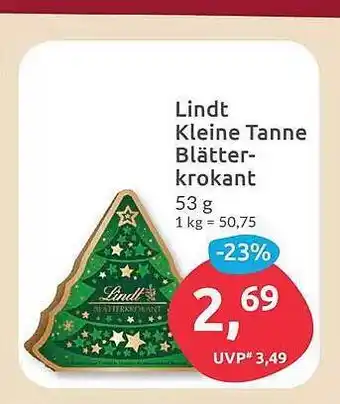 Budni Lindt kleine tanne blätterkrokant Angebot