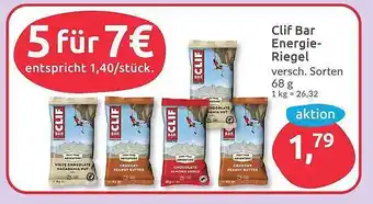 Budni Clif bar energie-riegel Angebot