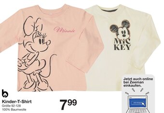 Zeeman Kinder T-Shirt Angebot