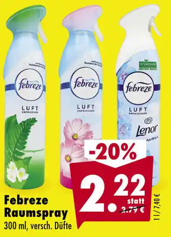 Mäc Geiz Febreze Raumspray 300 ml Angebot