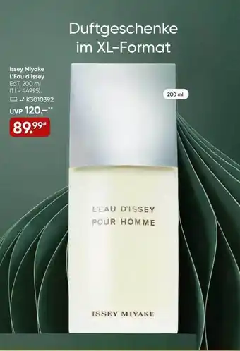 Galeria Issey miyake l'eau d'issey Angebot