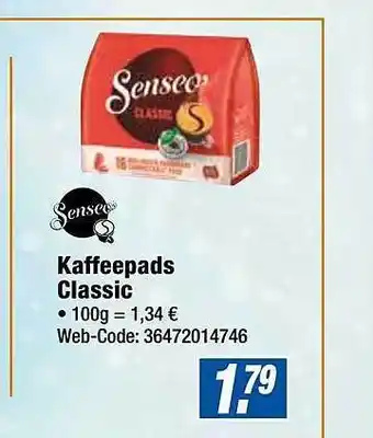 Expert Senseo kaffeepads classic Angebot