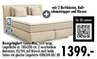 Möbel Boss Boxspringbett Carla Mix Angebot
