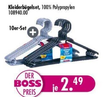Möbel Boss Kleiderbügelset Angebot