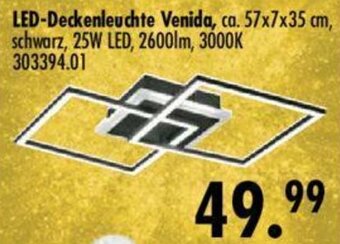 Möbel Boss LED Deckenleuchte Venida Angebot