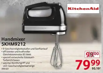 Selgros KitchenAid Handmixer 5KHM9212 Angebot