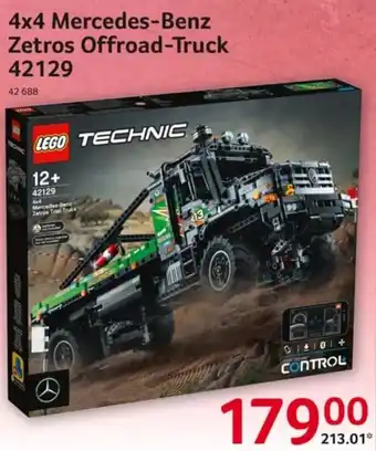 Selgros Lego Technic 4x4 Mercedes Benz Zetros Offroad Truck 42129 Angebot