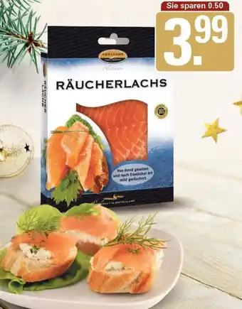 WEZ Abrahams Räucherlachs oder Gravadlachs 100/120g Packung Angebot