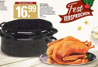 WEZ Karl Krüger Gänsebräter Angebot