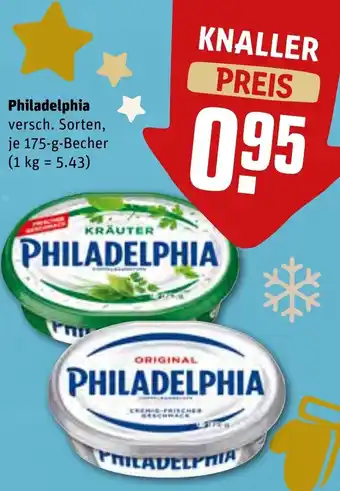 REWE Philadelphia 175 g Becher Angebot