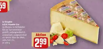 REWE Le Gruyère A.O.P. Premier Cru 100 g Angebot