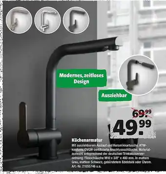 Hagebau Küchenarmatur Angebot