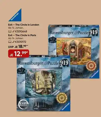 Galeria Ravensburger exit - the circle in london oder in paris Angebot