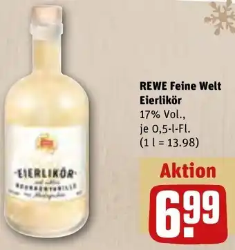 REWE Rewe Feine Welt Eierlikör 0,5 L-Fl. Angebot