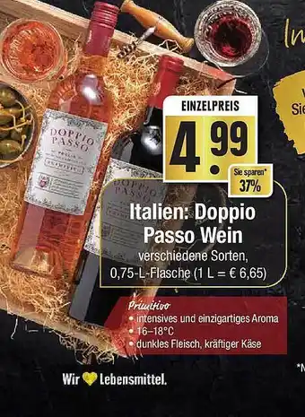 E-Center Italien: doppio passo wein Angebot