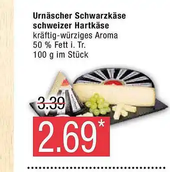 Marktkauf Urnäscher schwarzkäse schweizer hartkäse Angebot