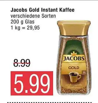 Marktkauf Jacobs gold instant kaffee Angebot