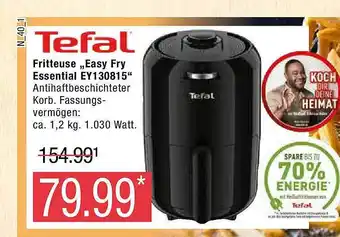 Marktkauf Tefal fritteuse „easy fry essential ey130815“ Angebot