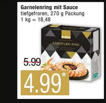 Marktkauf Garnelenring mit sauce Angebot