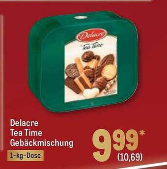 METRO Delacre tea time gebäckmischung Angebot