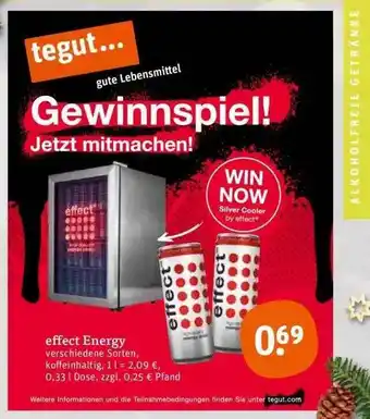 tegut Effect energy Angebot