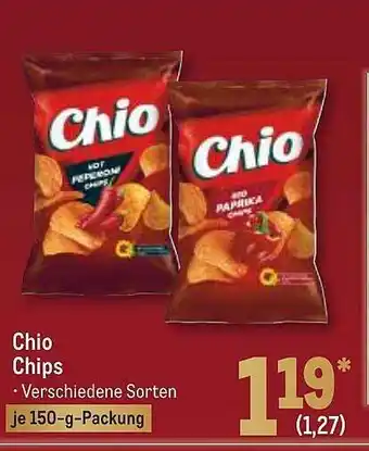 METRO Chio chips Angebot