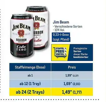 METRO Jim beam Angebot