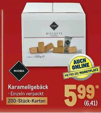 METRO Rioba karamellgebäck Angebot