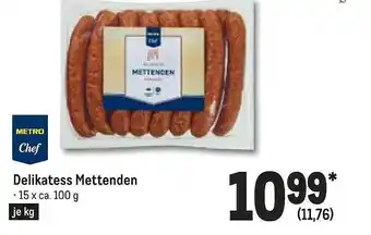 METRO Delikatess mettenden Angebot