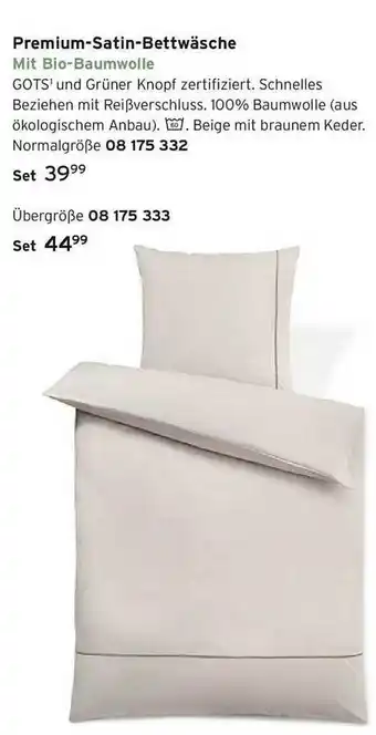 Tchibo Premium-satin-bettwäsche Angebot