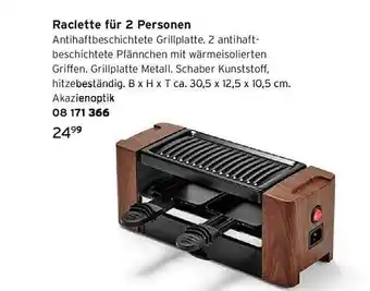 Tchibo Raclette für 2 personen Angebot