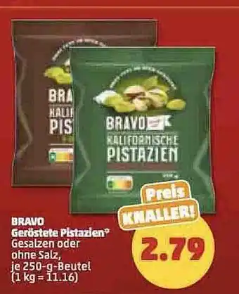 PENNY Bravo geröstete pistazien Angebot