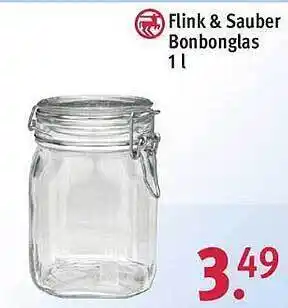 Rossmann Flink & sauber bonbonglas Angebot