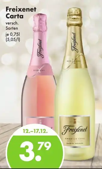 Trink und Spare Freixenet Carta 750ml Angebot