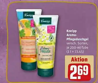 REWE Kneipp aroma pflegeduschgel Angebot