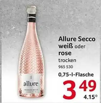 Selgros Allure secco weiß oder rose Angebot