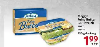 Selgros Meggle feine butter oder streichzart Angebot