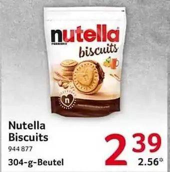 Selgros Nutella biscuits Angebot