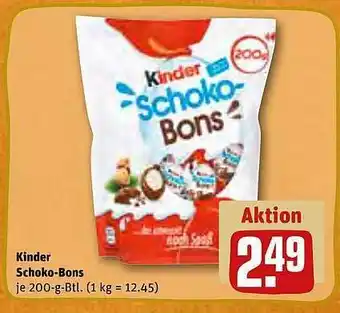 REWE Kaufpark Kinder schoko-bons Angebot