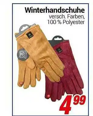 CENTERSHOP Winterhandschuhe Angebot