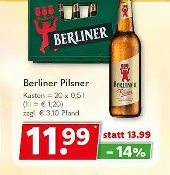 Getränkeland Berliner pilsner Angebot