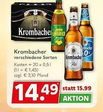 Getränkeland Krombacher Angebot