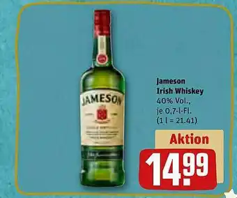 REWE Jameson irish whiskey Angebot