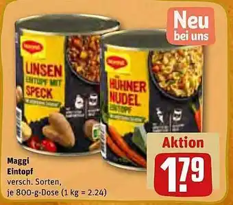 REWE Maggi eintopf Angebot