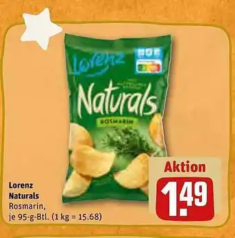 REWE Lorenz naturals rosmarin Angebot