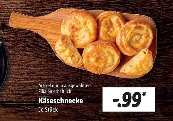 Käseschnecke Angebot bei Lidl