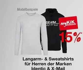 KiK Langarm- & sweatshirts Angebot